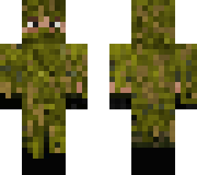russian ghillie man