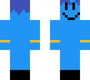 skin blue