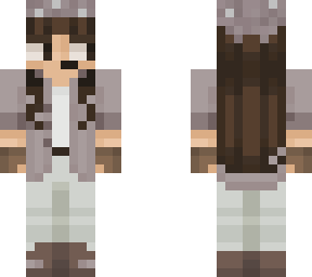 slim greyscale skin with hair on sides