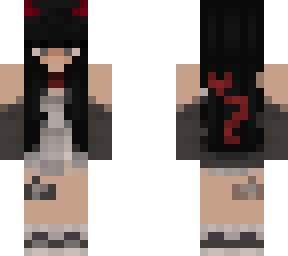 emo coffee devil girl