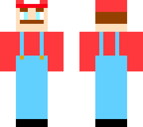 mario mincraft skin