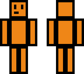 basic orange skin