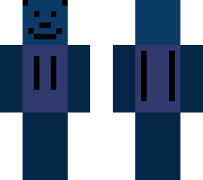 happy blue bear