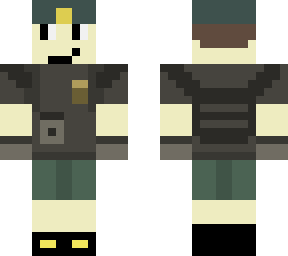 soldier (ashamed)