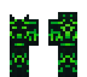 techno suit thicc right arm excluded