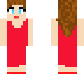 cute red girl