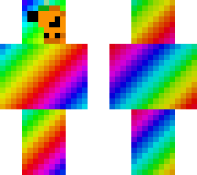 slime multicolore est a moitier citrouille