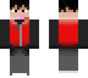 a red jacked skin