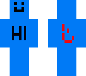 blue skin
