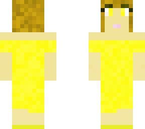 cute yellow girl.