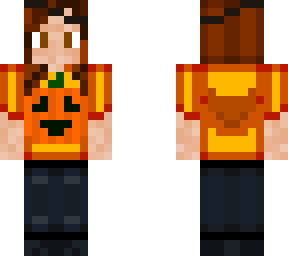 raydahusky skin - pumpkin shirt
