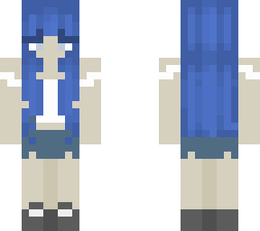 blue hair girl!