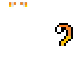 candy corn cat ear's & tail