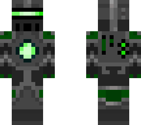 green cyber knight
