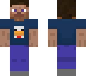 minecraft xbox 360 skin - steve chicken shirt