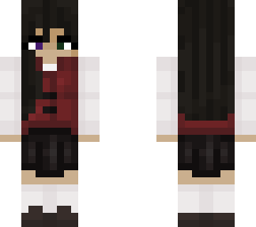 school girl (black hair)