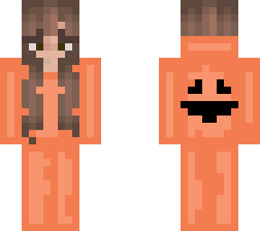 spooky pumpkin skin