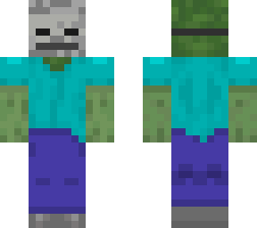 zombie with mask