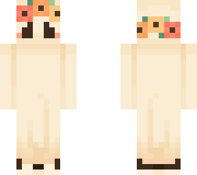 - fall flowers - sheet ghost