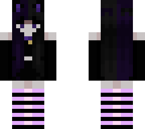 purple girl skin