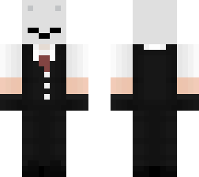 silver in a suit