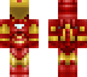 armure de iron man vide