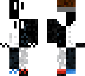 black and white guy