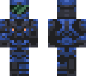 blue halo suit