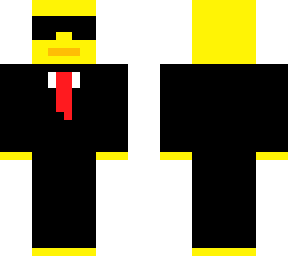duck in suit