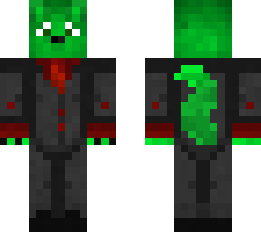 emerald wolf in suit (revamped)