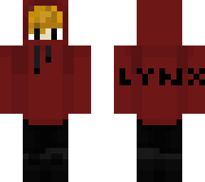 lynx red hoodie