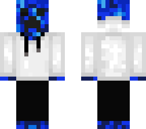 preston playz blue white hoodie