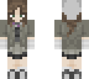 brown haired girl
