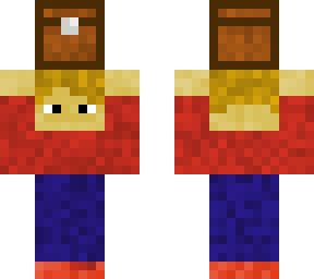guy holding a chest