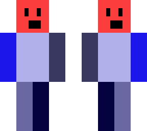 muti colored man