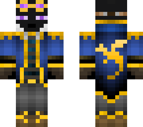 steampunk enderman (blue)