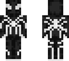 ~futuristic black and white spiderman~