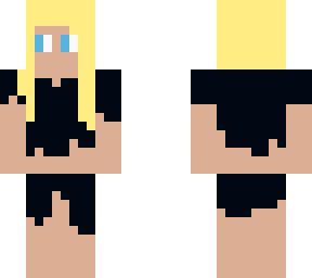 blonde poor girl