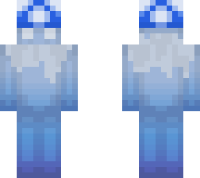 blue mushroom