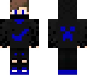 blue nike boy