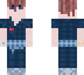 blue plaid guy