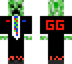Creeper suit | Minecraft Skin