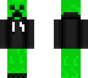creeper with a hoodie