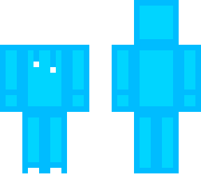 noob snow in a hoodie no face