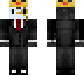 penguin with suit