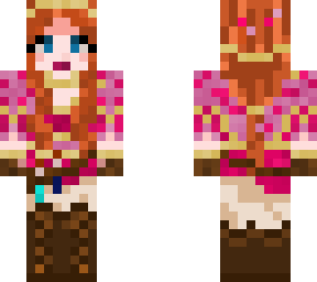 pink cottagecore adventurer