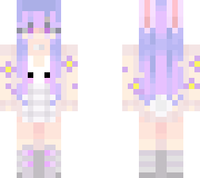 prplbunny w/ flowers