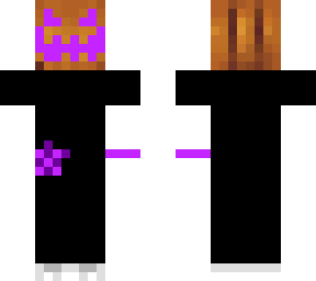 purple pumpkin man