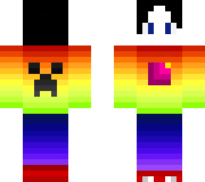 rainbow skin