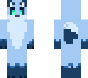 snow, ice fursona <3
